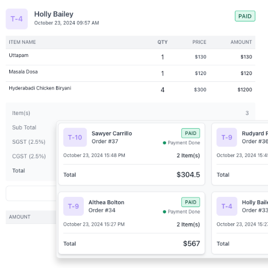 Streamline Order Management